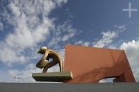 Monument to the Gold Digger, ('Monumento ao Garimpeiro'), Boa Vista, state of Roraima, Brazil. Monument to the Gold Digger, ('Monumento ao Garimpeiro'), Boa Vista, state of Roraima, Brazil.
