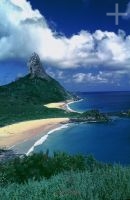 Beach on the Fernando de Noronha archipelago, Brazil Beach on the Fernando de Noronha archipelago, Brazil