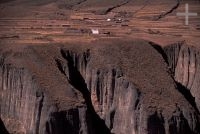 The valley where the village of Iruya is located, Salta, Argentina, the Andes Cordillera The valley where the village of Iruya is located, Salta, Argentina, the Andes Cordillera