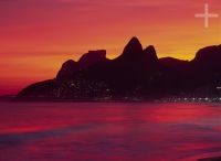 Sunset in Ipanema, Rio de Janeiro, Brazil Sunset in Ipanema, Rio de Janeiro, Brazil
