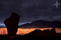 The Quebrada de Cafayate valley at sunset, Salta, Argentina The Quebrada de Cafayate valley at sunset, Salta, Argentina