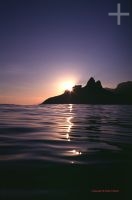 Sunset behind the Morro Dois Irmãos, Rio de Janeiro, Brazil Sunset behind the Morro Dois Irmãos, Rio de Janeiro, Brazil
